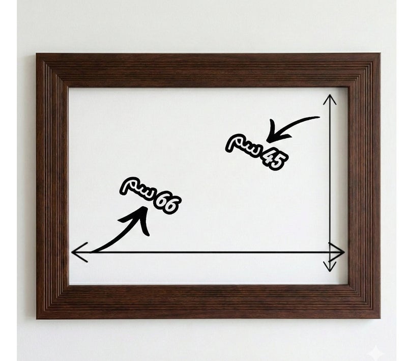 بهنس برواز مكيف شباك خشب بني جاهز عالي الجودة براويز مكيفات اطار ديكور مانعة للغبار والحشرات يحافظ على هواء التكييف سهولة الفك التركيب التنظيف - Image 5